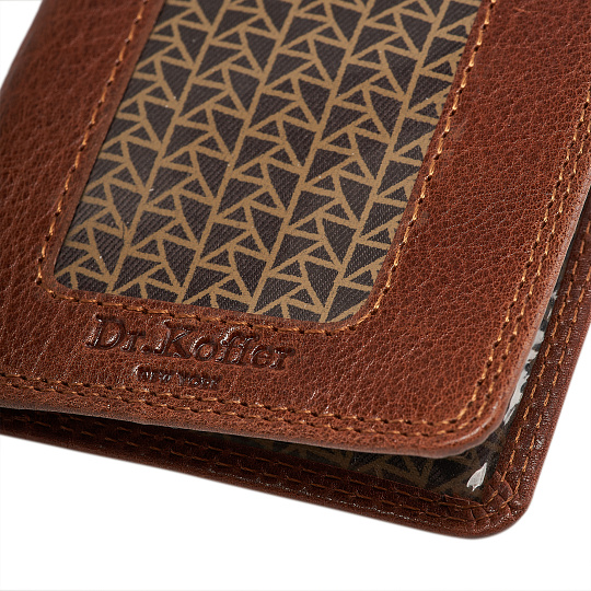 Обложка для автодокументов из натуральной кожи Dr. Koffer