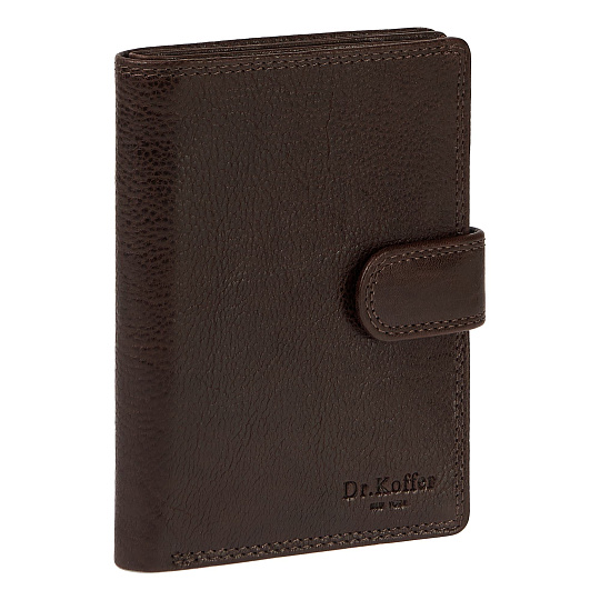 Обложка для паспорта/автодок из натуральной кожи Dr. Koffer
