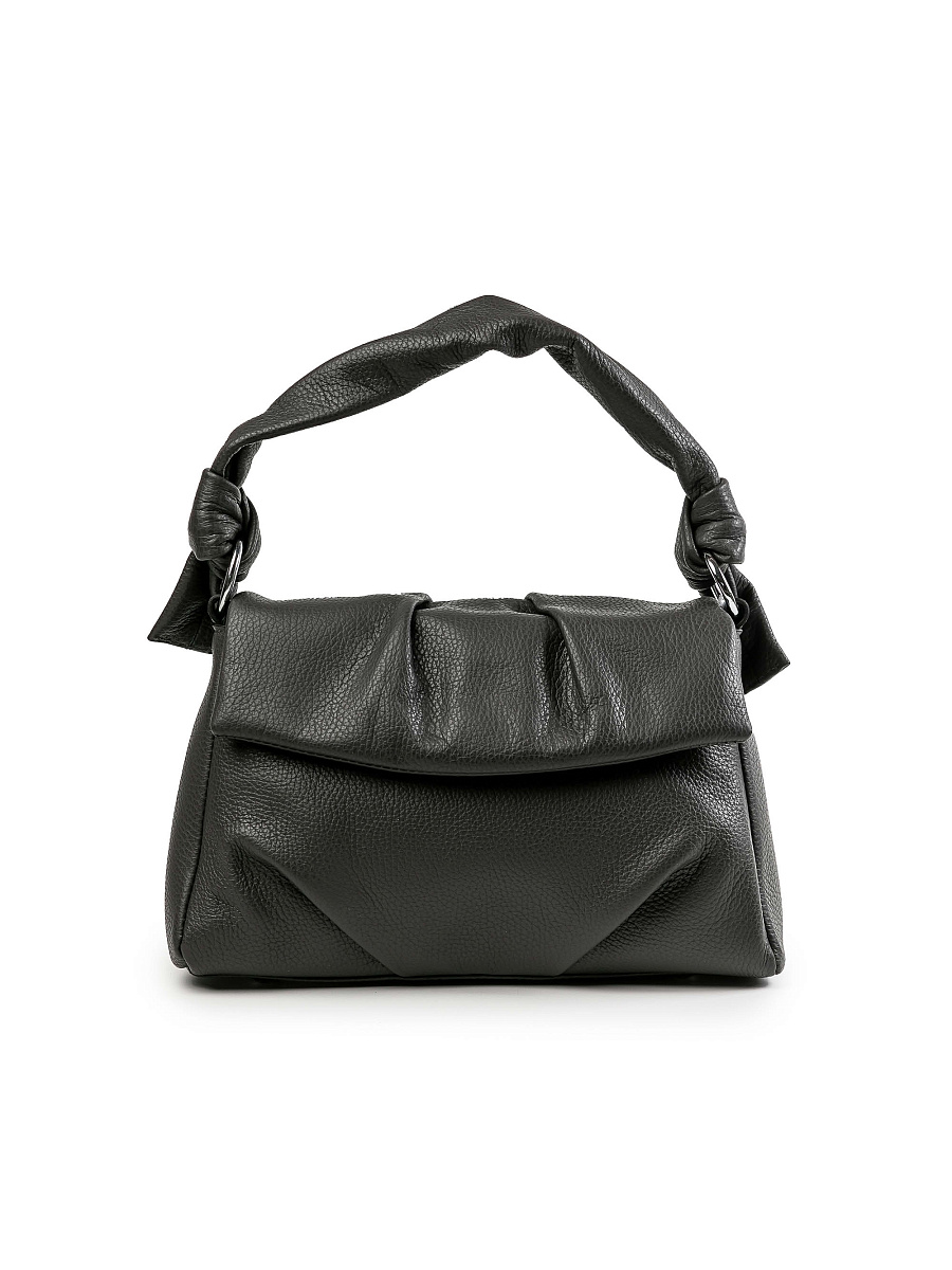 Женская сумка Dr.Koffer из натуральной кожи серая