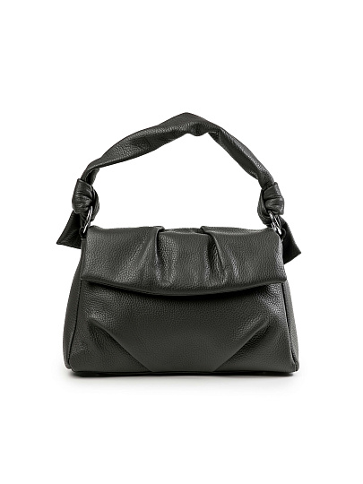 Женская сумка Dr.Koffer из натуральной кожи серая