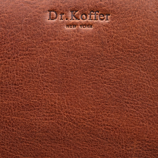 Портмоне Dr.Koffer из натуральной кожи коричневое