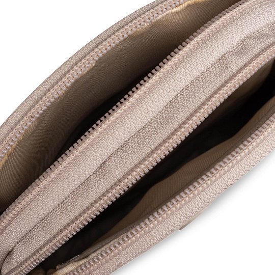 Сумка через плечо Dr.Koffer из натуральной кожи белая