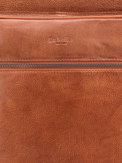 Рюкзак Dr. Koffer из натуральной кожи коричневый