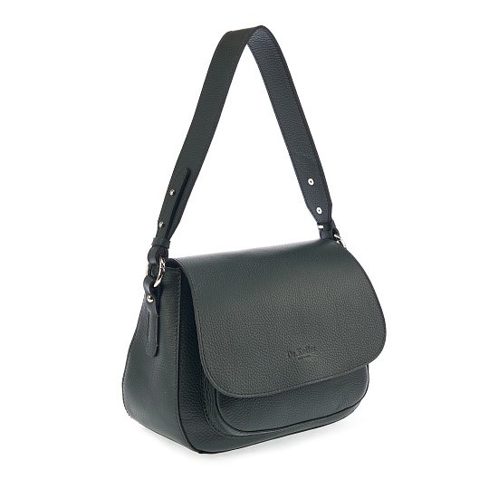 Женская сумка Dr. Koffer из натуральной кожи зеленая