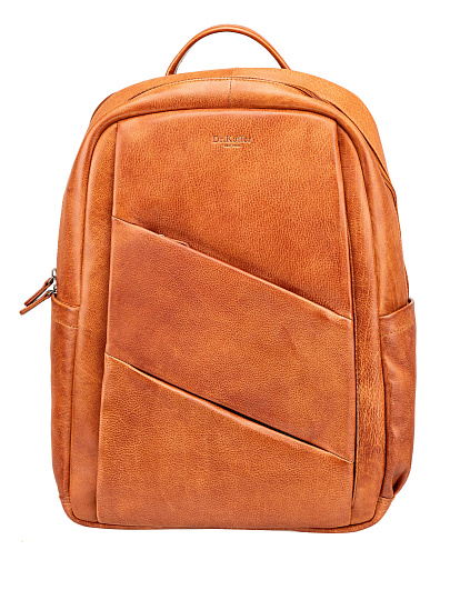Рюкзак Dr. Koffer из натуральной кожи светло-коричневый