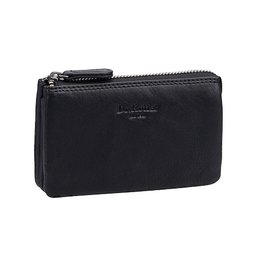 Ключница Dr.Koffer из натуральной кожи черная