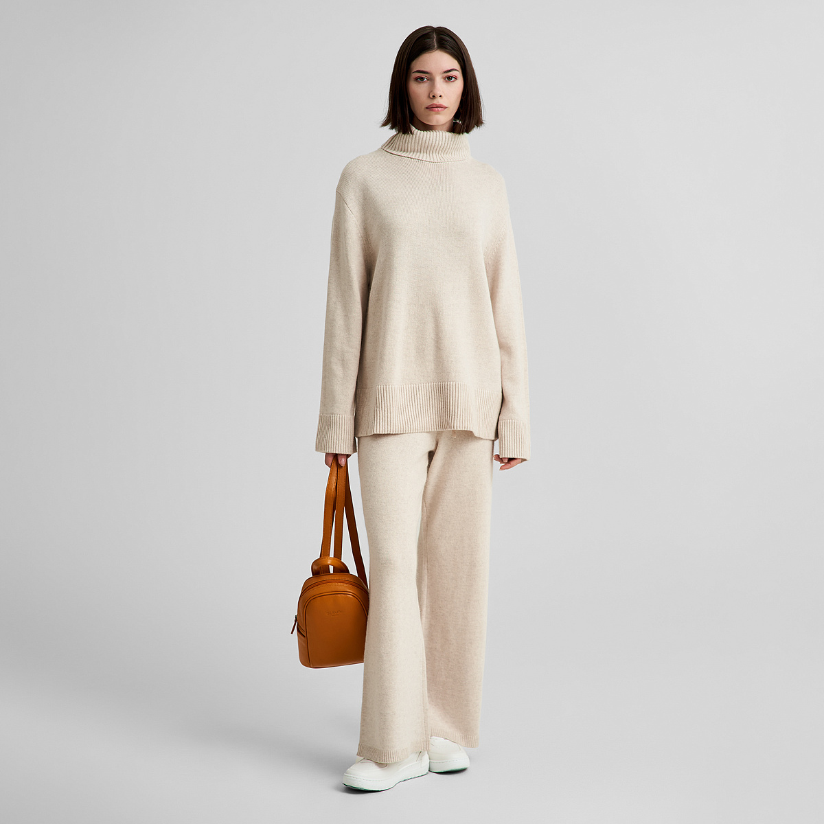 Рюкзак Dr.Koffer из натуральной кожи желтый