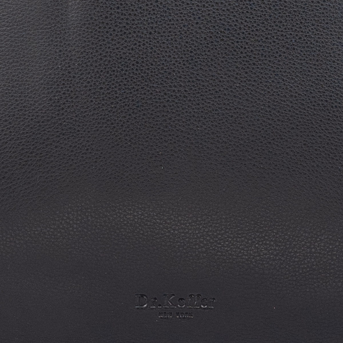 Женская сумка Dr.Koffer из натуральной кожи чёрная