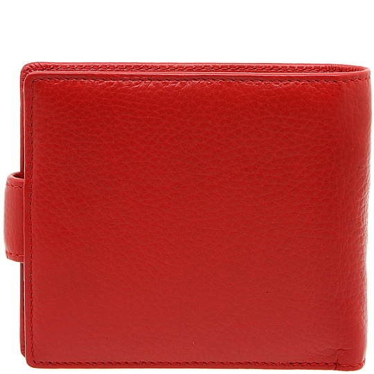 Портмоне Dr.Koffer из натуральной кожи красное