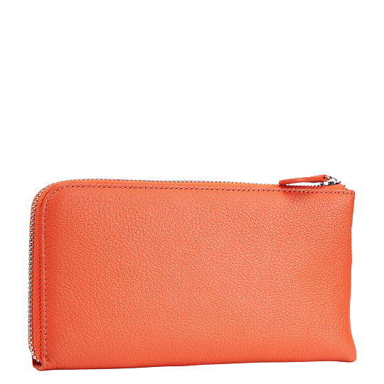 Портмоне Dr.Koffer из натуральной кожи розовое