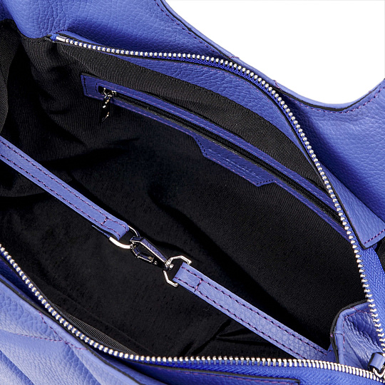 Женская сумка Dr. Koffer из натуральной кожи фиолетовая