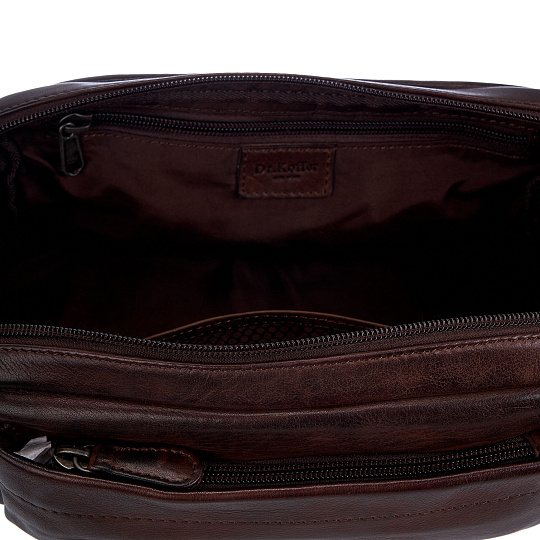Несессер Dr.Koffer из натуральной кожи коричневый