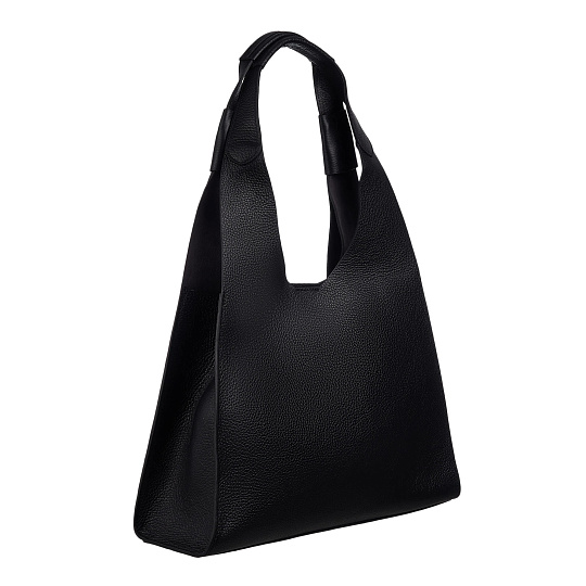 Женская сумка Dr. Koffer из натуральной кожи черная