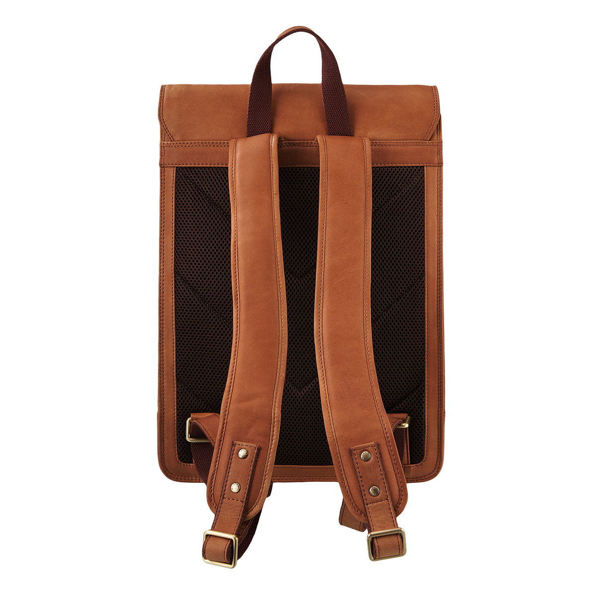 Рюкзак Dr.Koffer из натуральной кожи светло-коричневый