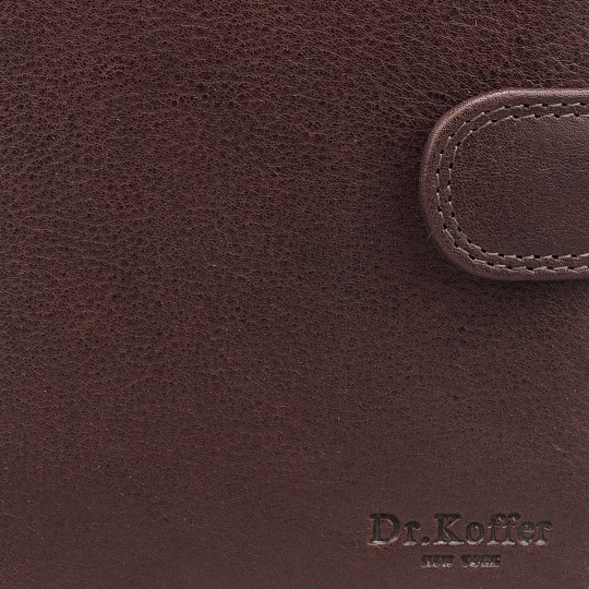 Обложка для паспорта/автодок из натуральной кожи Dr. Koffer