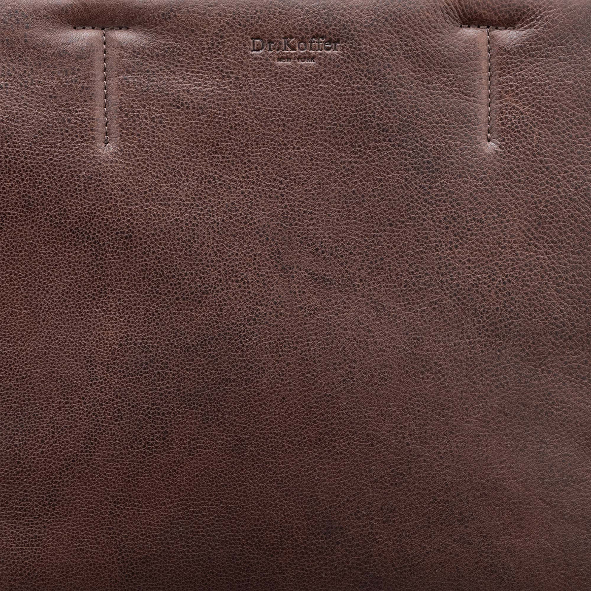 Женская сумка Dr.Koffer из натуральной кожи коричневая