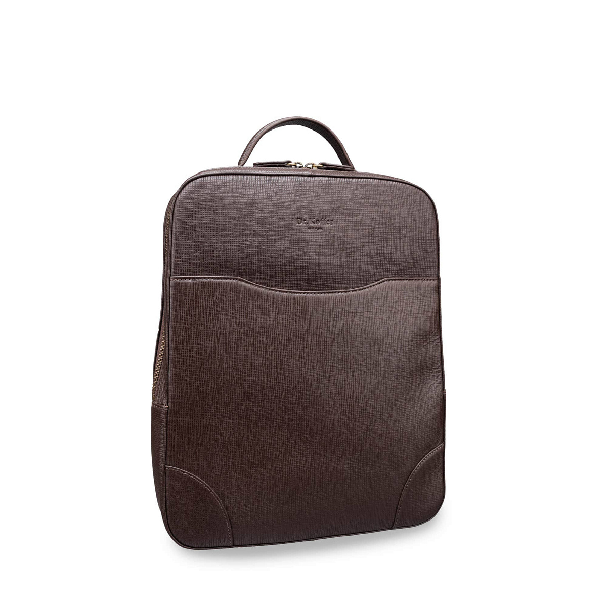 Рюкзак Dr.Koffer из натуральной кожи красный