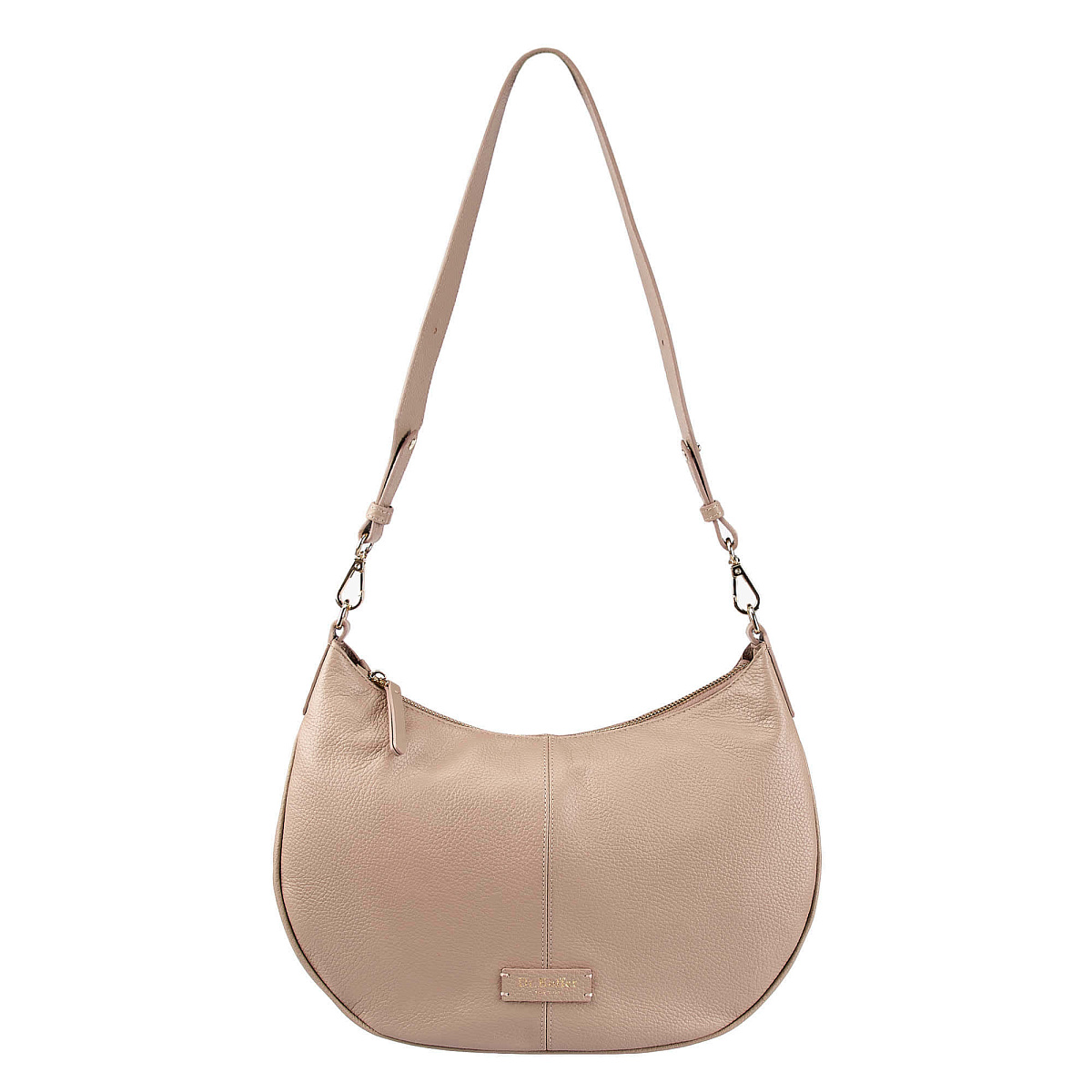 Женская сумка  Dr. Koffer из натуральной кожи бежевая