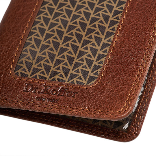 Обложка для автодокументов из натуральной кожи Dr. Koffer