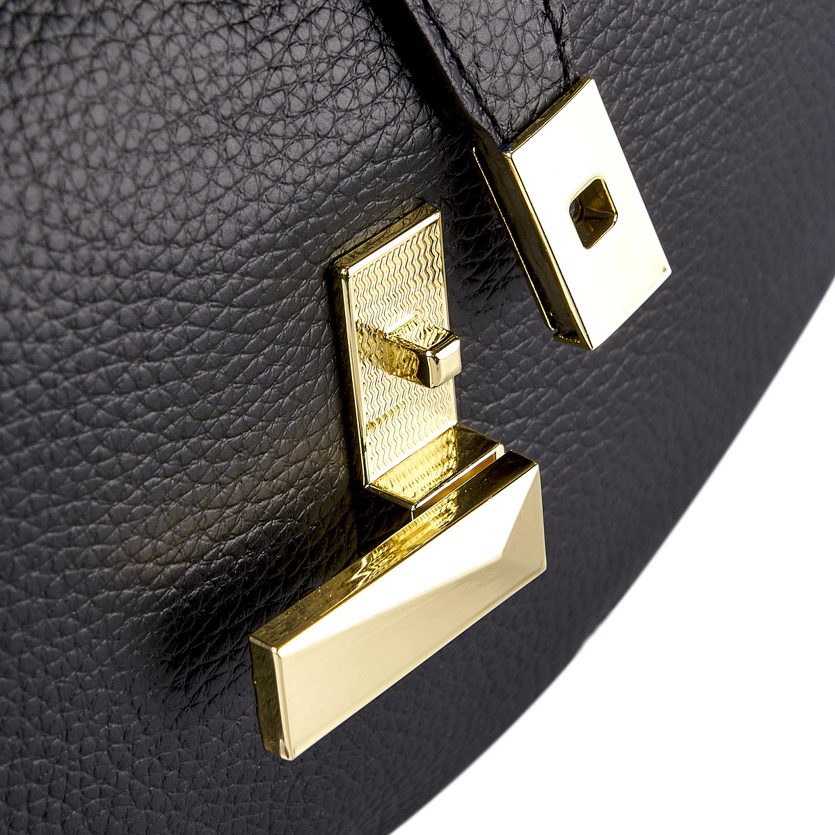 Женская сумка Dr. Koffer из натуральной кожи черная