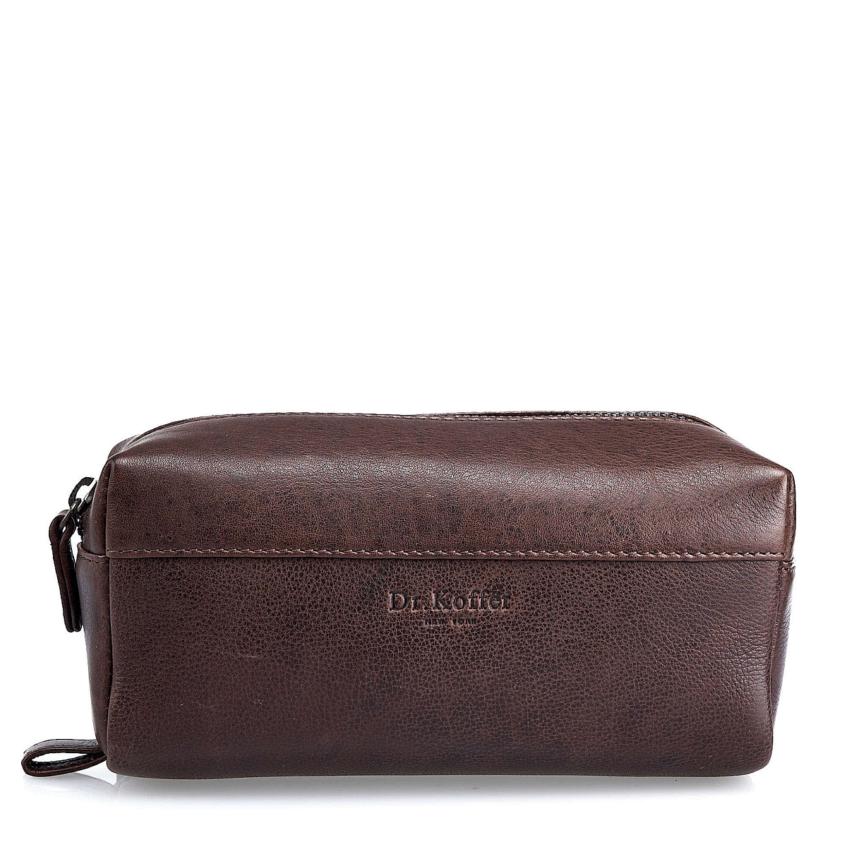Несессер Dr.Koffer из натуральной кожи коричневый