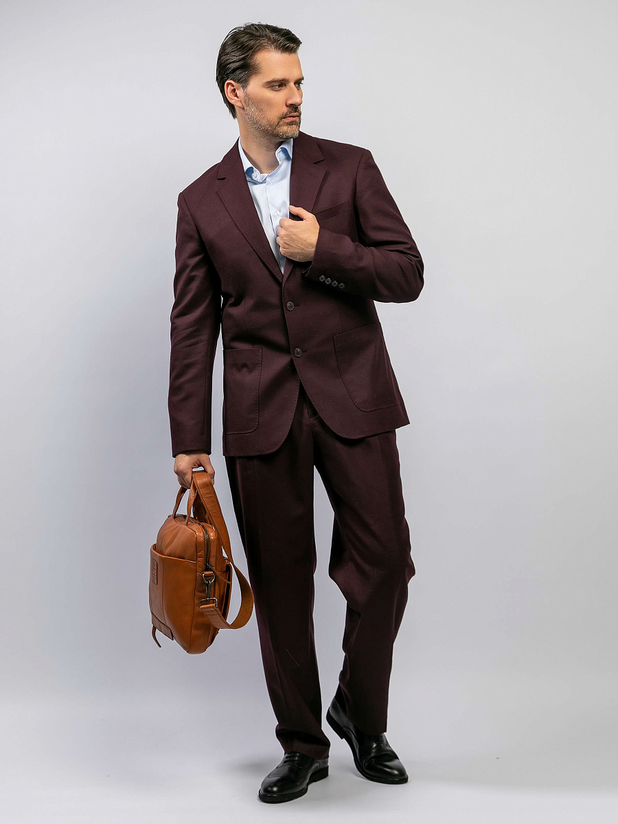 Сумка для документов Dr.Koffer из натуральной кожи