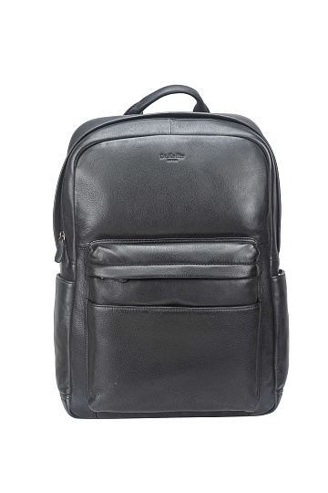 Рюкзак Dr. Koffer из натуральной кожи черный