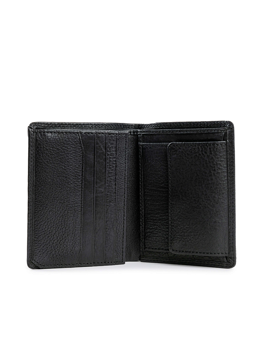 Портмоне Dr.Koffer из натуральной кожи черное