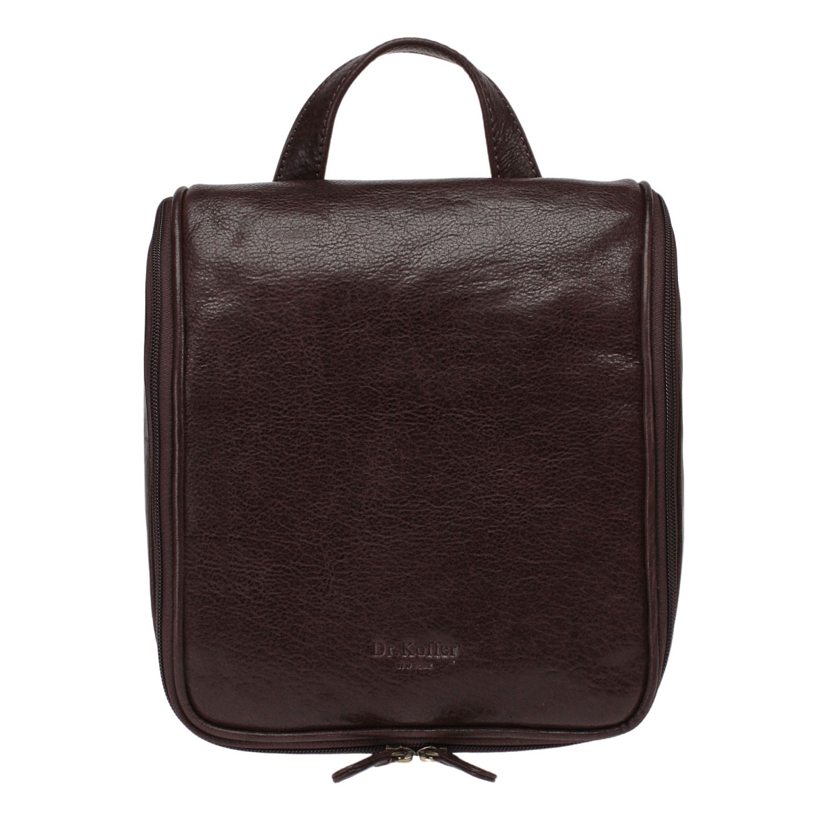 Несессер Dr.Koffer из натуральной кожи коричневый