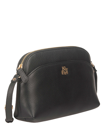 Женская сумка Dr. Koffer из натуральной кожи черная