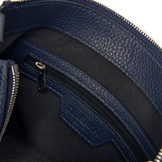 Женская сумка Dr. Koffer из натуральной кожи синяя