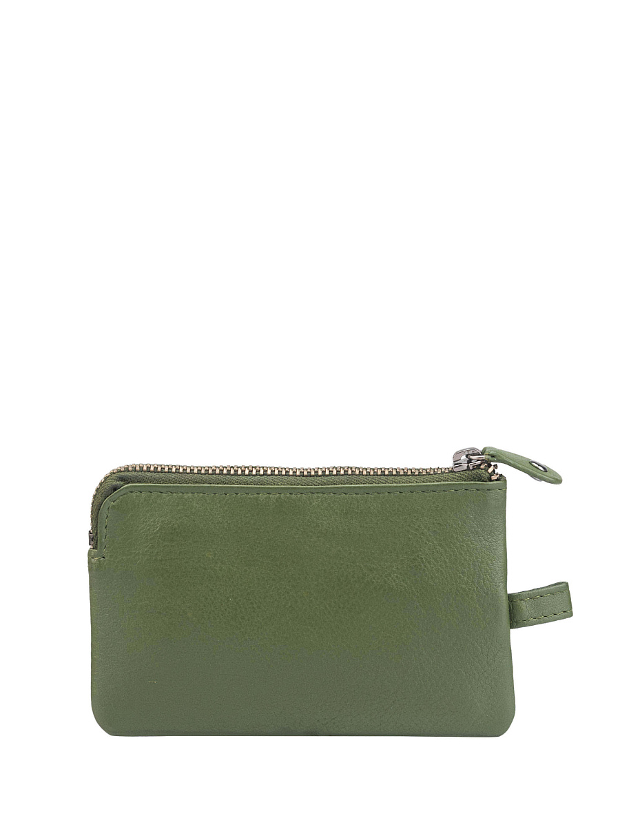 Ключница Dr.Koffer из натуральной кожи зеленая