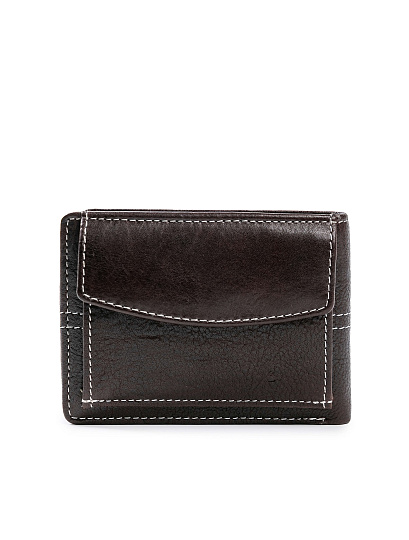 Портмоне Dr.Koffer из натуральной кожи коричневое