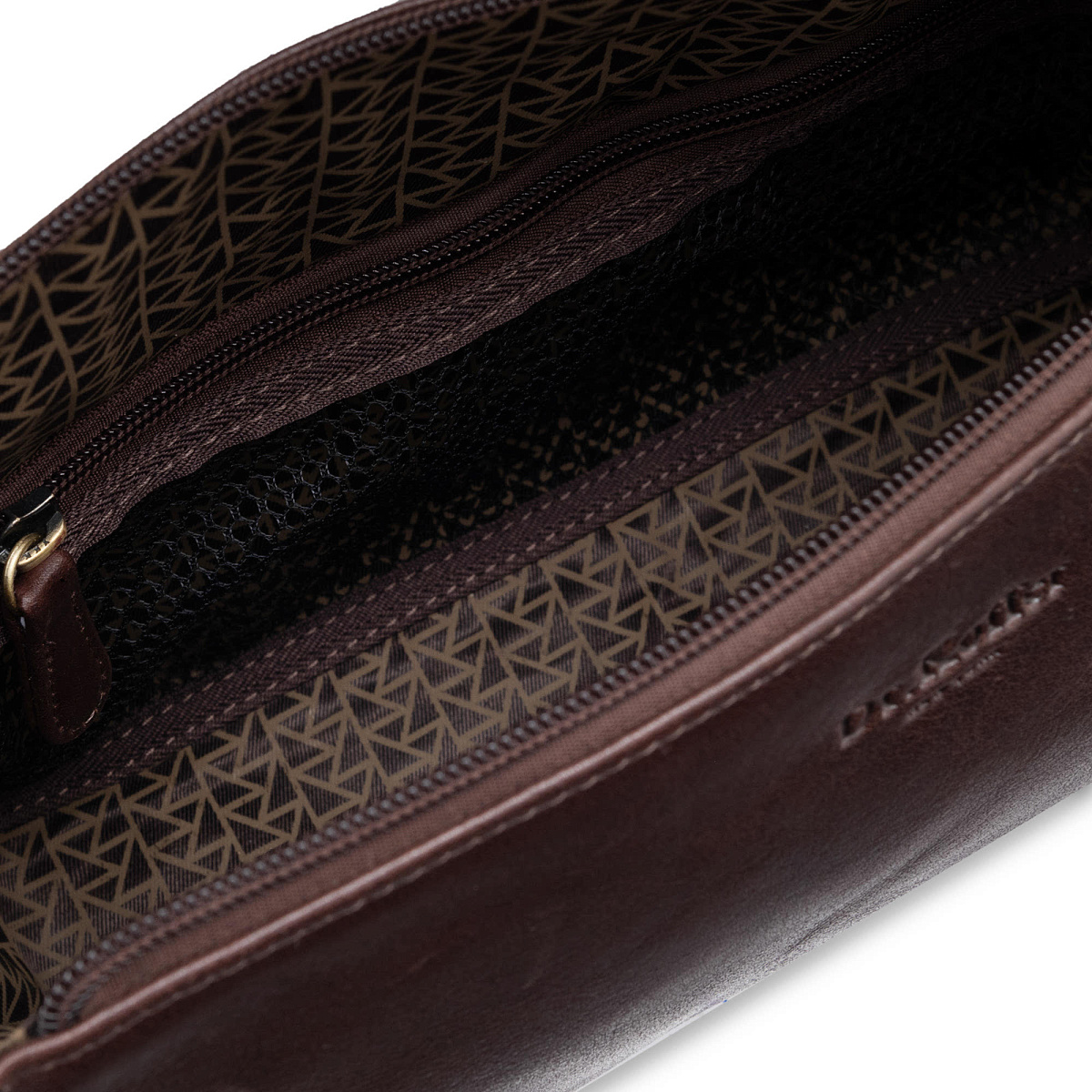 Несессер Dr.Koffer из натуральной кожи коричневый