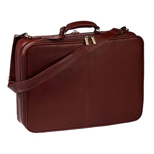Сумка дорожная портплед Dr.Koffer из натуральной кожи
