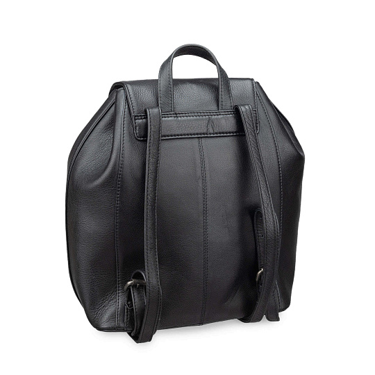 Рюкзак Dr.Koffer из натуральной кожи черный