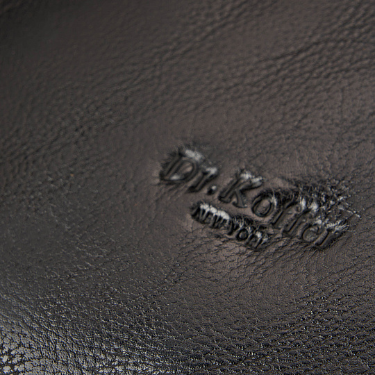 Рюкзак Dr.Koffer из натуральной кожи черный