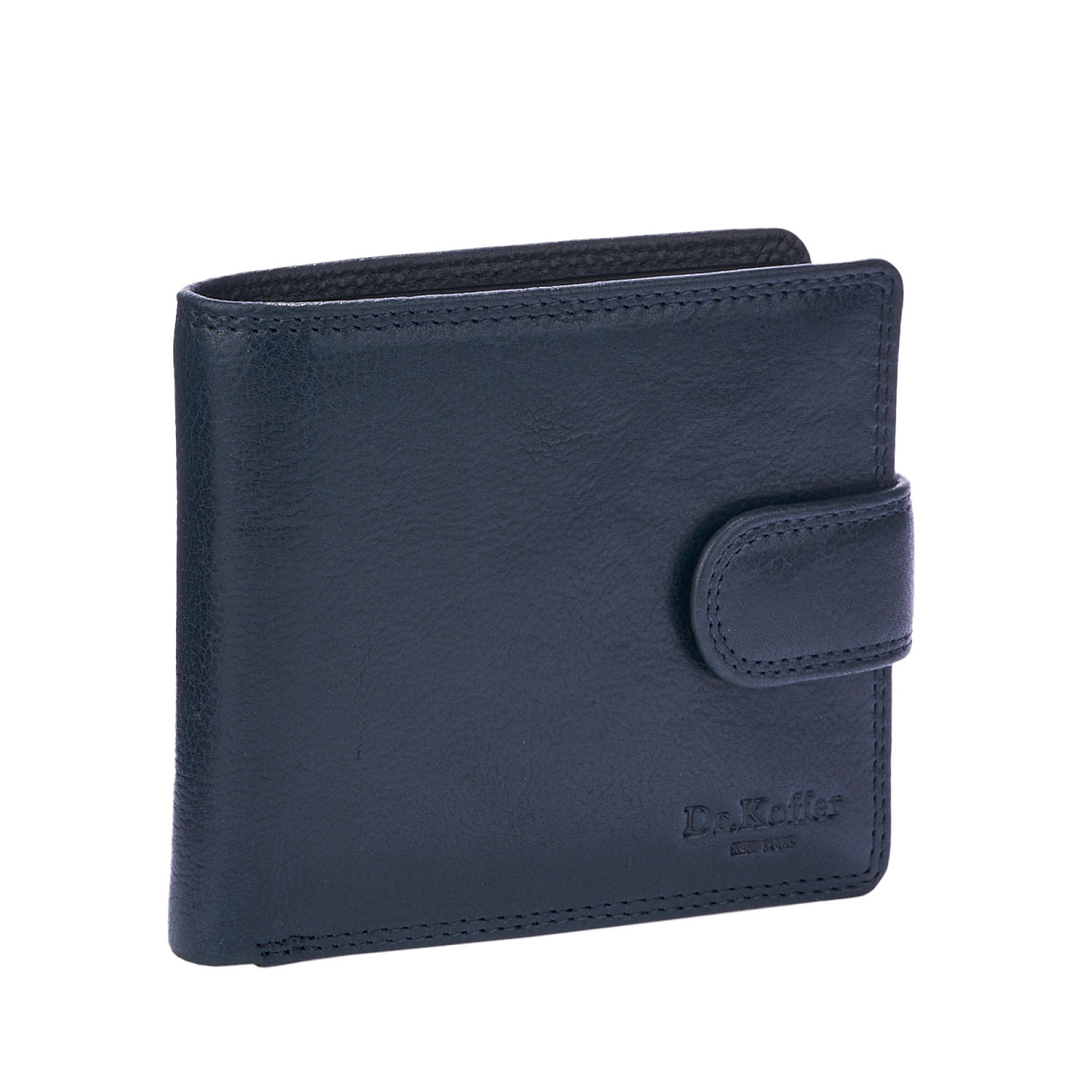 Портмоне Dr.Koffer из натуральной кожи синее