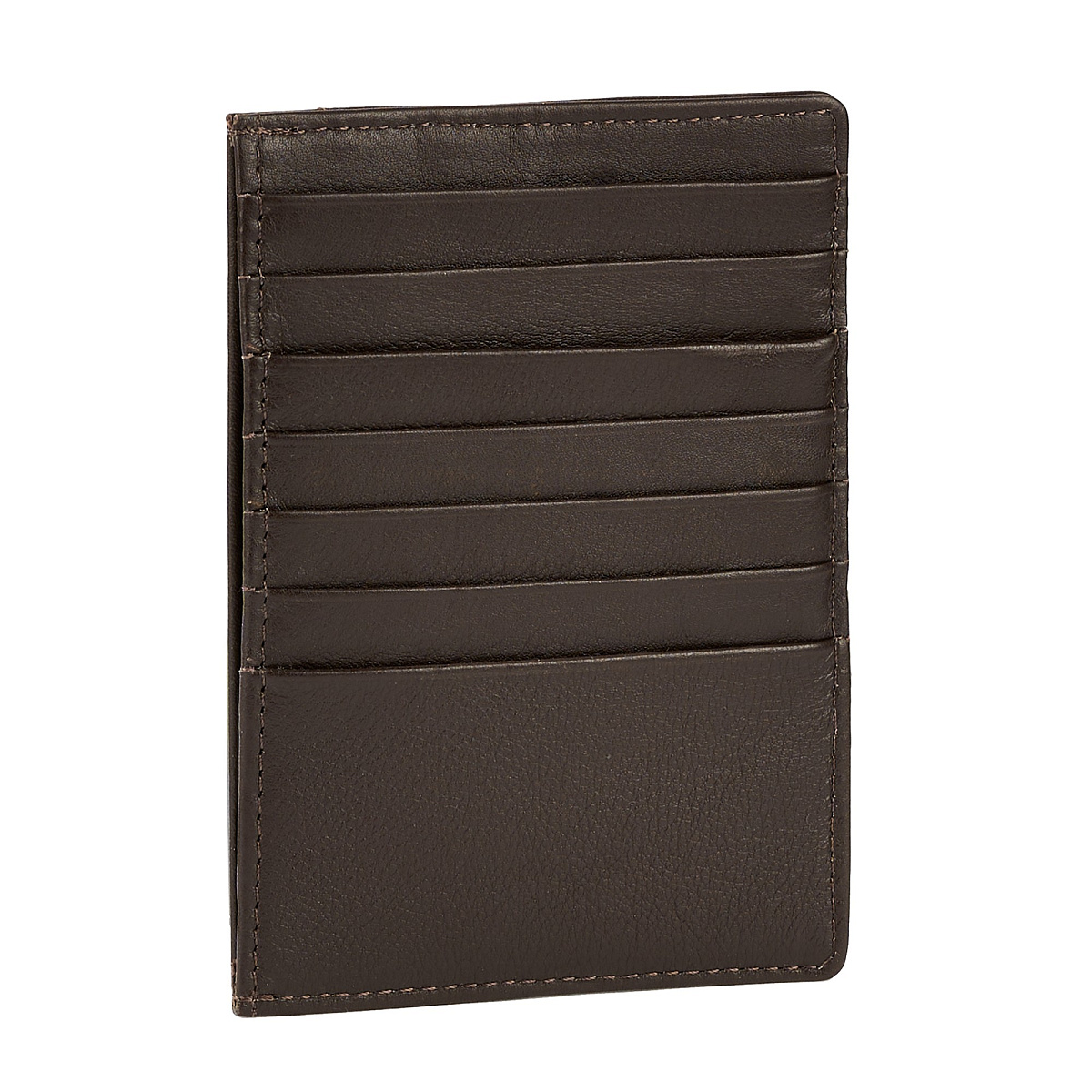 Кредитница Dr.Koffer из натуральной кожи коричневая
