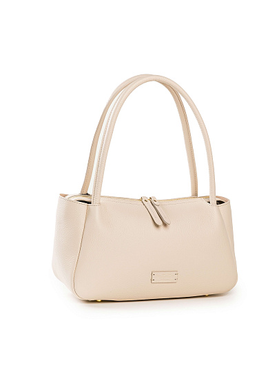 Женская сумка Dr. Koffer из натуральной кожи белая