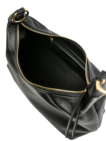 Женская сумка Dr.Koffer из натуральной кожи черная