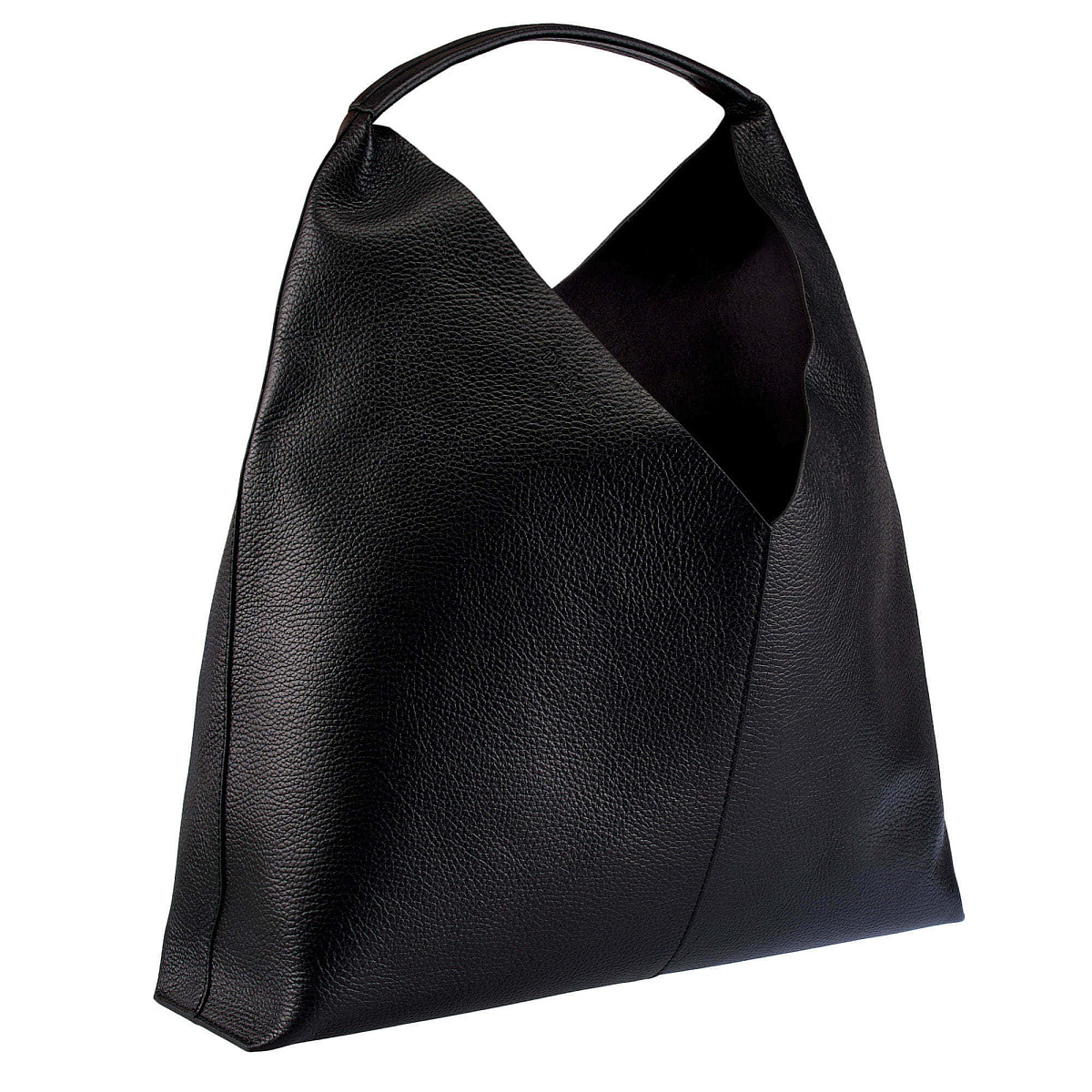 Женская сумка Dr. Koffer из натуральной кожи черная