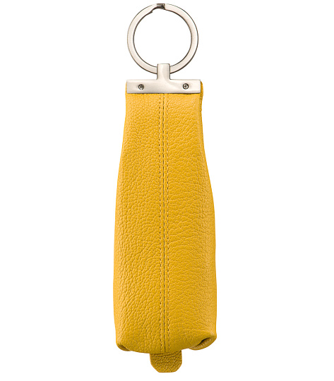 Ключница Dr.Koffer из натуральной кожи желтая