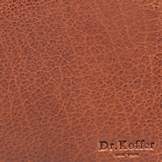 Портмоне Dr.Koffer из натуральной кожи светло-коричневое