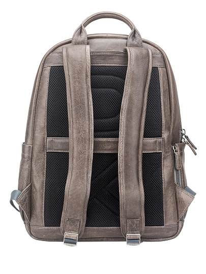 Рюкзак Dr. Koffer из натуральной кожи серый