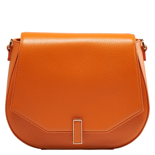 Женская сумка  Dr. Koffer из натуральной кожи оранжевая