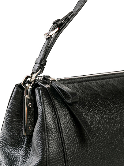 Женская сумка Dr. Koffer из натуральной кожи черная