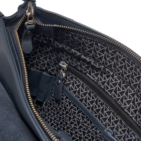 Рюкзак Dr.Koffer из натуральной кожи синий