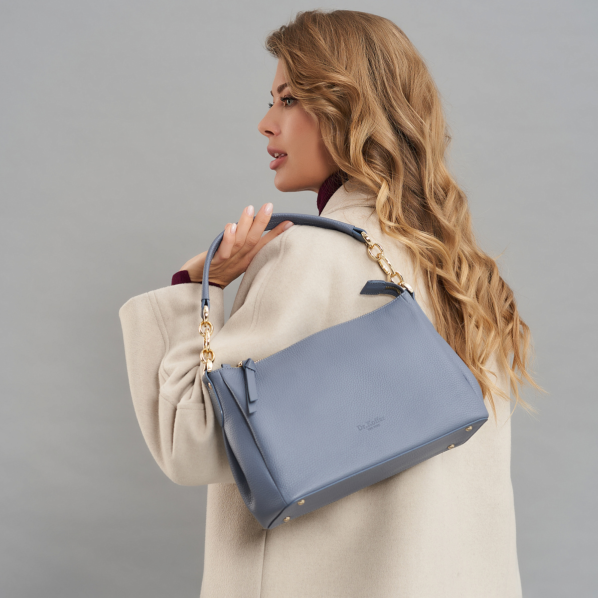 Др.Коффер 7018BR-70 хобо женское