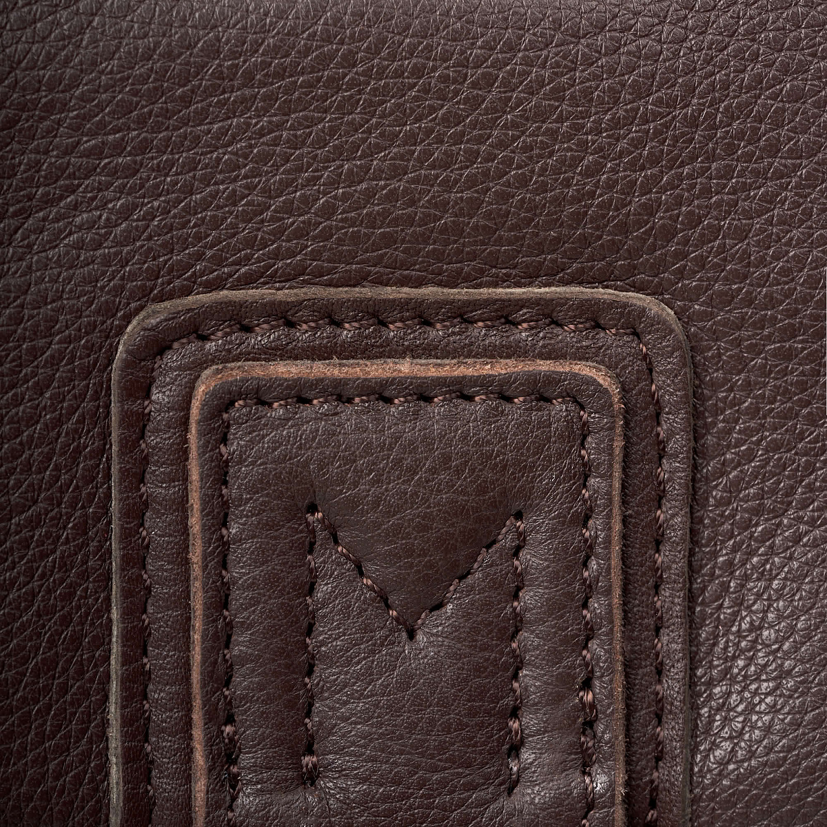 Сумка через плечо Dr.Koffer из натуральной кожи коричневая